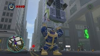 LEGO Marvel Super Heroes  Thanos Free Roam Gameplay DLC Super Pack [upl. by Krenek]