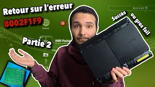 PS3 Super Slim CECH4004A  Erreur 8002F1F9 Partie 2 🛠 [upl. by Cioffred673]