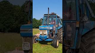 ford 5610 cutting hay [upl. by Rehpotsyrk918]