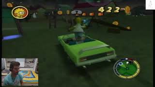 Simpsons Hit and Run Lets Play  Part 20 Downfall of Springfield [upl. by Brinson]