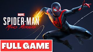 SPIDERMAN MILES MORALES Gameplay Walkthrough FULL GAME  No Commentary [upl. by Eniamsaj]