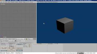 Blender249bBasic004인터페이스 뷰조정 렌더 [upl. by Falito]