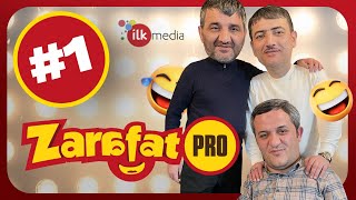 Zarafat PRO 1  Ələkbər Yasamallı Orxan Lökbatanlı Rüfət Nasosnu SMARTFON HƏDİYYƏ [upl. by Bryner]