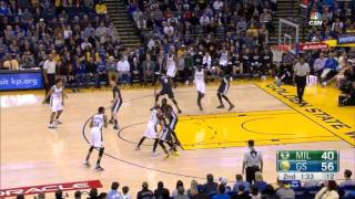 Draymond Green defense vs Giannis Bucks [upl. by Tihw536]