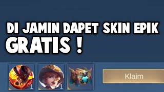 DI JAMIN DAPET SKIN EPIK GRATIS PERMANEN  MOONTON LAGI BAIK [upl. by Garber]