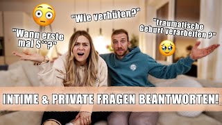 INTIME amp PRIVATE FRAGEN BEANTWORTEN quottraumatische Geburt verarbeiten quot  Team Tapia [upl. by Gnok573]