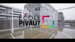 Le nouveau campus de lEcole Pivaut de Rennes [upl. by Esilanna681]