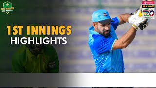 1st Innings Highlights  Lahore Whites vs Abbottabad  Match 55  National T20 202324  PCB  M1W1L [upl. by Alsi]