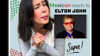 Mexican reacts to Elton Johns music [upl. by Darnoc380]