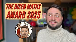 The Bicen Maths Award 2025 🏆 [upl. by Fein]