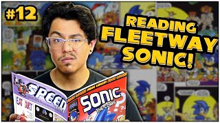 Reading FLEETWAY Sonic Comics  PART 12 101105 [upl. by Ecyrb]