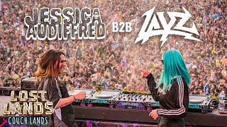 Jessica Audiffred B2B Layz Live  Lost Lands 2023  Full Set [upl. by Heddi]