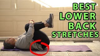 11 Best Lower Back Stretches For Pain amp Stiffness [upl. by Asile]