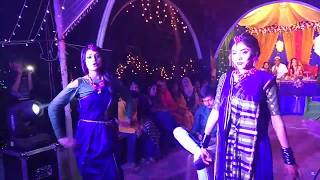 Noureen Afros priya dance biyain sab apnar laiga dhaka theika dj anse [upl. by Refinnaej]