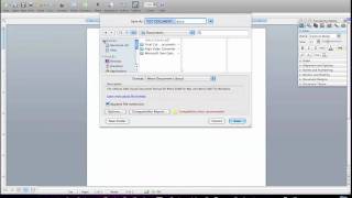 How to save Mac docx on PC Windows doc  Compatibility [upl. by Weidar]