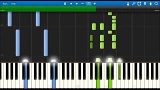 Kuroko no Basket S2 opening 1 The Other Self Piano Tutorial Arragement by Tenshi Minamoto [upl. by Ellesor]