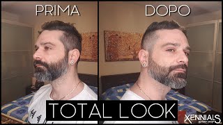 Taglio fai da te di barba e capelli con sfumatura da 08 mmTotal look [upl. by Colette]