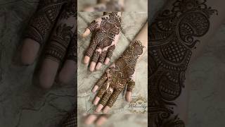 Front side mehndi design mehndi hennatattooart hennadesign trending viralvideo [upl. by Lemieux]