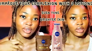 Nivea Radiant and Beauty Vitamin C Body Lotion  Nivea Cherry Blossom Lotion Review [upl. by Dre]