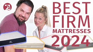 Best Firm Mattresses  Our Top 8 Supportive Beds Of The Year UPDATED [upl. by Anirdua]