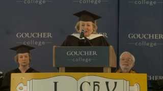 Margot Perot 55 commencement address to Goucher class of 2014 [upl. by Nivlak415]