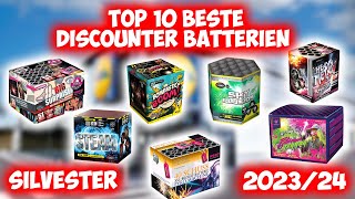 TOP 10 BESTE DISCOUNTER FEUERWERK BATTERIEN FÜR SILVESTER 202324🛒 [upl. by Gallagher]