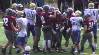 Westford Academy Thanksgiving Day Football Game Highlights 2015 [upl. by Vani749]