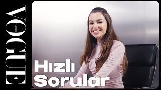 Su Burcu Yazgı Coşkun ile Hızlı Sorular  Vogue Türkiye [upl. by Jessalyn]