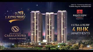 Rajapushpa Casa Luxura at Neopolis  Rajapushpa Properties Newly Launched Project [upl. by Aloisius]