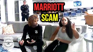 Hotel Scam Couple Lands in Handcuffs Over Stolen Identity Stay [upl. by Ahsinav550]