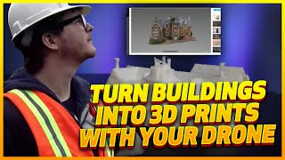 Turn Buildings Into 3D Prints or Video Game Models with a Standard Drone [upl. by Ycam]