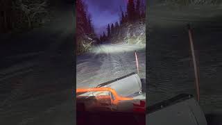 Plowing with Toby snowplow tobykeith automobile [upl. by Boffa75]