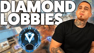 This is the REAL Diamond lobby experience  APEX LEGENDS [upl. by Anitsihc]