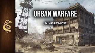 Modern Ambience  Urban Warfare  Tanks Helicopters Explosions Machine Guns Bombing [upl. by Olwena]