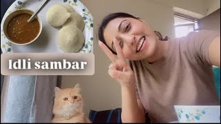 IDLI SAMBAR BANAYA GHAR PAR  SHRUTIKA KAMLOO  DJMAYA djmaya idlisambhar pune shrutikakamloo [upl. by Nylhtak]