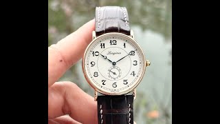 RẤT ĐẸP Review Đồng Hồ Longines Presence Heritage L47858732 rất đẹp  LH 0985868936 [upl. by Gnehc]