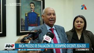 MINERD anuncia inicio del proceso de evaluación del desempeño docente [upl. by Endo]