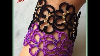 Tutorial bracciale e collana chiacchierino ad ago [upl. by Annadal863]