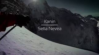 FREERIDE KANIN  SELLA NEVEA SKI RESORT [upl. by Neelyam]