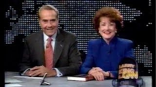 Bob vesves Elizabeth Dole on Larry King Live  1996 [upl. by Lancey]