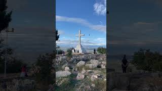 Cross Mountain Medjugorje ourladyofmedjugorje christ jesus [upl. by Yvel]