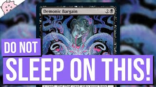 DO NOT SLEEP ON THIS CARD  Demonic Bargain  Innistrad Crimson Vow Spoilers  MTG [upl. by Naam]