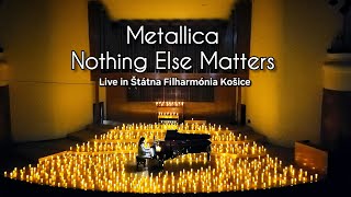 Metallica  Nothing Else Matters piano cover live in Štátna Filharmónia Košice 27102024 [upl. by Naryb765]