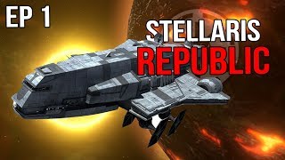 Stellaris  The Grand Army of the Republic EP 1 [upl. by Ivz]