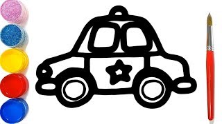 Dessiner une voiture pour BéBé  Comment Dessiner et Colorier pour les Enfants [upl. by Dodie]