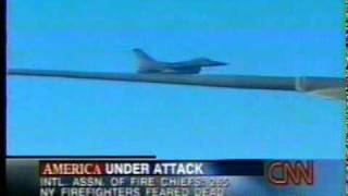 911 News Coverage 630 PM Fighter Jets Escort Airforce One [upl. by Joleen]