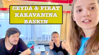 Ceyda ve Fıratın Karavanına Baskın Yaptım Ecrin Su Çoban Kardeş Takımı Film [upl. by Ennayoj922]