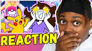 quotPOKEMON AND JAIDENquot Reacting to Pokemon sent me to Japan  Jaiden Animations [upl. by Aitnecserc]