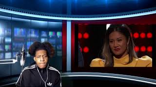 The Voice 2017 Battle  Davon Fleming vs Maharasyi quotIm Your Baby Tonightquot  Reaction [upl. by Kralc]