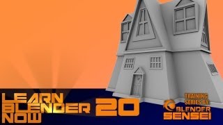 Modeling A House In Blender [upl. by Ettelracs]